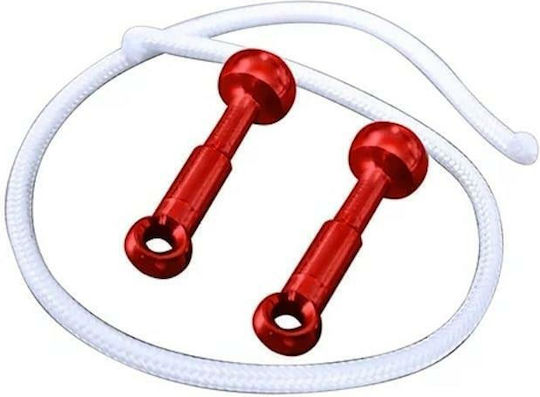 Epsealon Accesorii pentru arbaleta Bară de aluminiu roșie cu bilă pentru fixarea a 2 bucăți