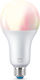 WiZ Smart Λάμπα LED 18.5W για Ντουί E27 και Σχήμα A80 RGB 2452lm