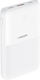 Veger S12 Power Bank 10000mAh 20W με Θύρα USB-A και Θύρα USB-C Power Delivery / Quick Charge 3.0 Λευκό
