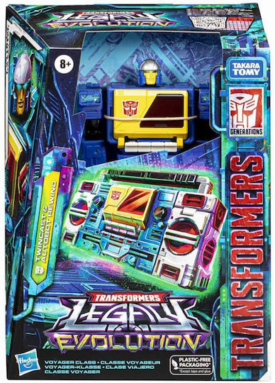 Action Figure Twincast & Autobot Rewind Transformers For 8+ Years 18cm
