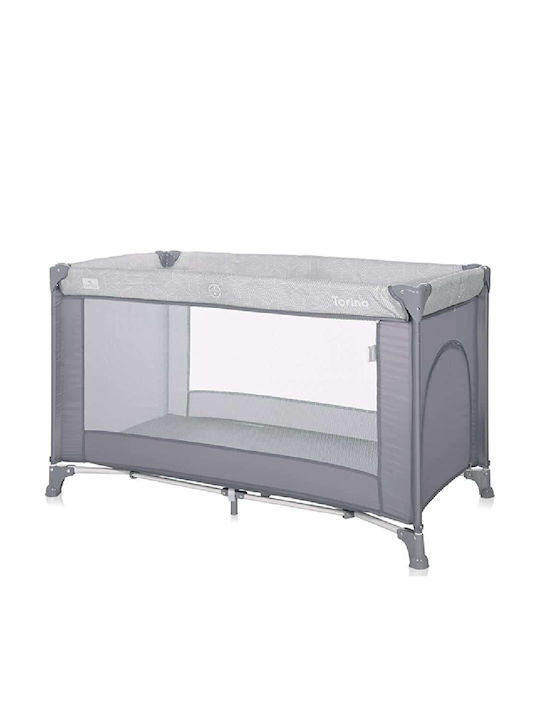 Lorelli Torino Playpen with Mattress Grey Strip...