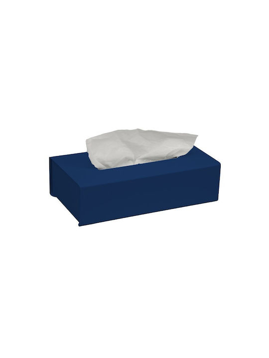 Pam & Co Tissue-Halter Blue Matte 25x13x7.5cm 1...