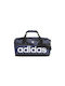 Adidas Linear Duffel S Gym Shoulder Bag Blue