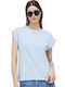 Pepe Jeans Bloom Γυναικείο T-shirt Γαλάζιο