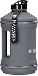 Navaris Sport Plastic Water Bottle 2200ml Gray