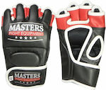 Sport Masters GF30A Γάντια ΜΜΑ από Συνθετικό Δέρμα Μαύρα