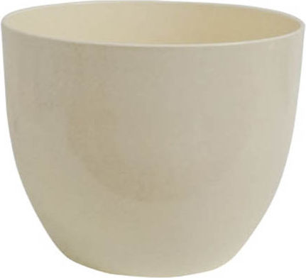 Marhome Orchidea Pot Plastic Cream 12x12x9cm.