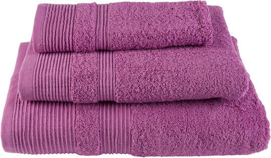 Bath Towel Face 50x100cm Dark Lilac Weight 600gsm Bath Towel Face 50x100cm Dark Lilac Weight 600gsm