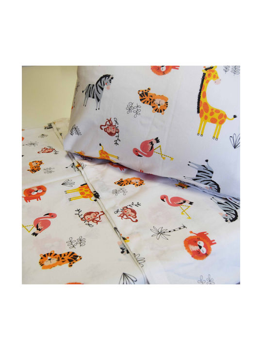 Decocraft Baby Bettbezug Safari Orange 110x140cm. Decocraft Baby Bettbezug Safari Orange 110x140cm.