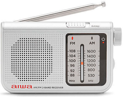 Aiwa RS-55 Mini Radio Battery Silver