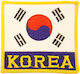 Olympus Sport Judo Embroidered Badge with Korean flag 5007018