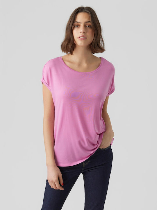 Vero Moda Women's T-shirt Cyclamen