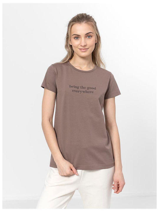 Outhorn Women's T-shirt Brown
