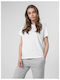 Outhorn Γυναικείο T-shirt Λευκό