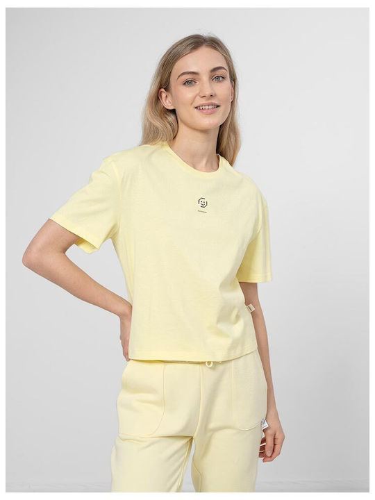 Outhorn Women's Oversized T-shirt Yellow