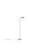 Am.Pm XS Lampa de podea Î110xL20cm. cu Soclu pentru Bec G9 Argintiu