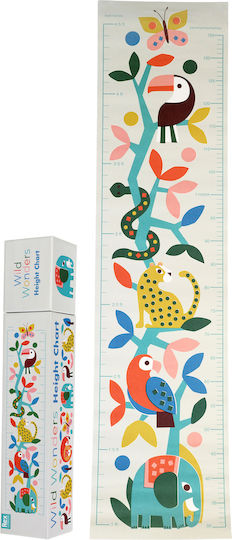Rex London Sticker Height Rod Wild Wonders Multicolour