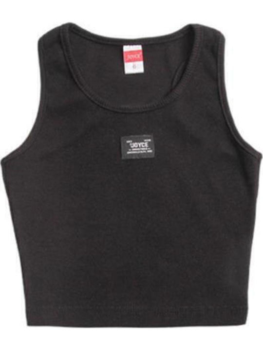 Joyce Kids' Shirt Sleeveless Black