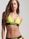 D1 Sdcd Code Triangle Elastic Top Bikini Τριγωνάκι Κίτρινο
