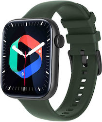 Tekday 656510 Smartwatch με Παλμογράφο (Olive Green)