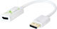 Techly Μετατροπέας DisplayPort male σε HDMI female Λευκό 1τμχ IADAP DP-HDMIFP