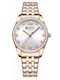 Curren Women's Watch with Pink Gold Metal Bracelet