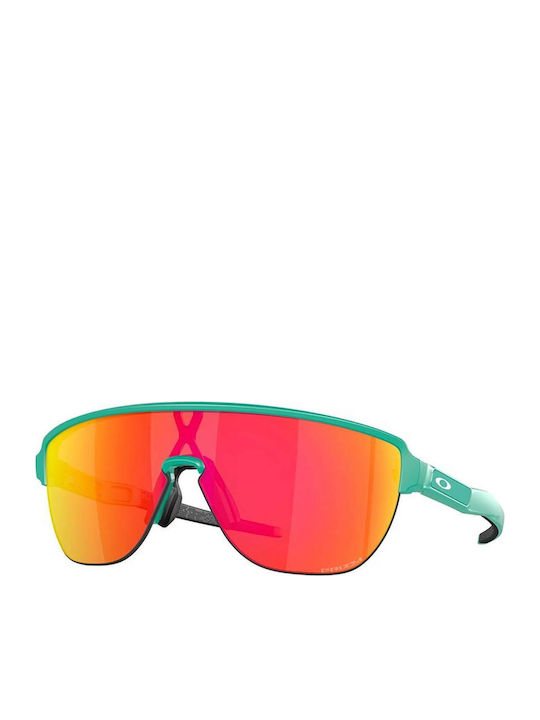 Oakley Corridor Γυαλιά Ηλίου Τιρκουάζ με Κοκκάλινο Σκελετό Oakley Corridor Γυαλιά Ηλίου Τιρκουάζ με Κοκκάλινο Σκελετό