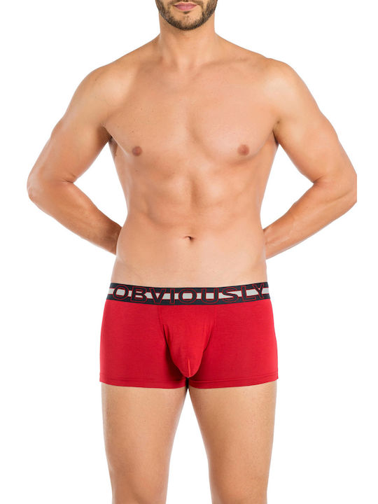 Obviously Apparel - EveryMan Boxers - Chilli Red