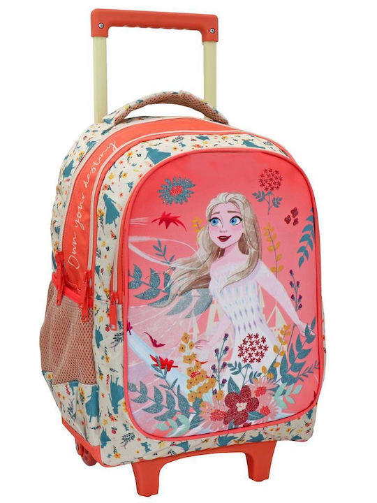 Must Frozen 2 School Bag Trolley Elementary, Elementary in Pink color