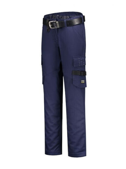 Tricorp Twill W Παντελόνι Εργασίας Navy Μπλε