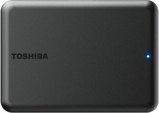Toshiba Canvio Partner USB 2.0 / USB 3.0 Εξωτερικός HDD 1TB 2.5" Μαύρο