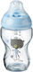 Tommee Tippee Glasflasche Closer to Nature Gegen Koliken mit Silikonsauger für 0+, 0+ m, Monate Light blue 250ml 1Stück