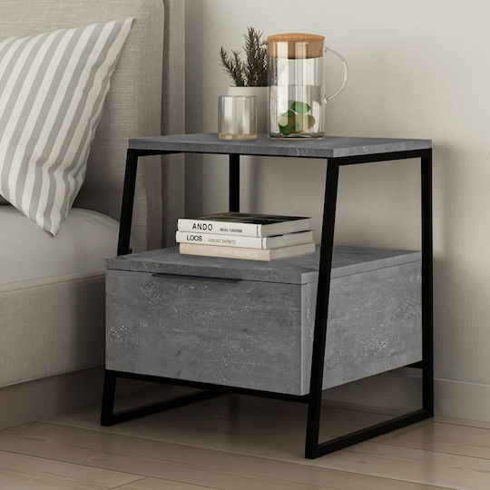 Pal Wooden Grey Retro 45x40x50cm
