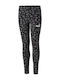 Kinder Leggings Sport Lang Schwarz
