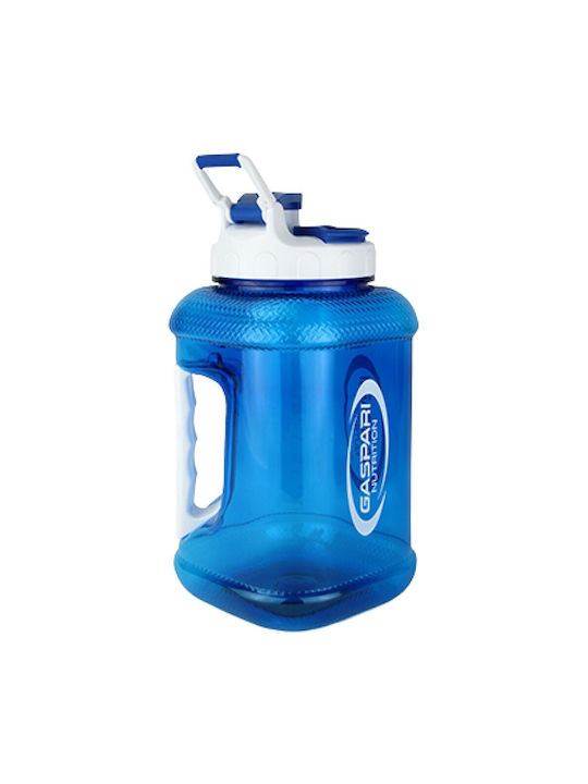 Gaspari Nutrition Water Jug Sport Plastic Water Bottle 1890ml Blue