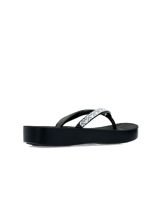 Parex Women's Flip Flops Black