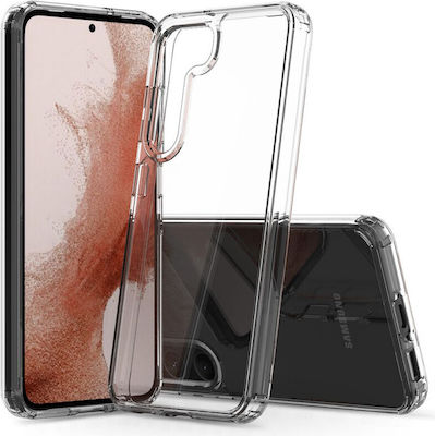 Tech-Protect Flexair Hybrid Plastic / Silicone Back Cover Transparent (Galaxy S23)