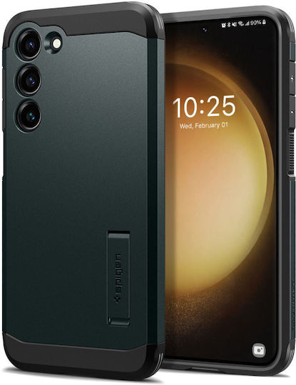 Spigen Tough Armor Back Cover Πλαστικό 1.2mm Abyss Green (Galaxy S23)