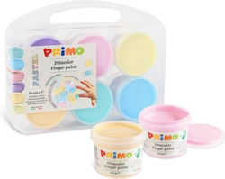 Primo Pastel Finger Paints Set 6pcs