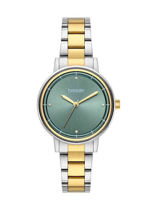 Breeze Mystique Women's Watch with Metal Bracelet