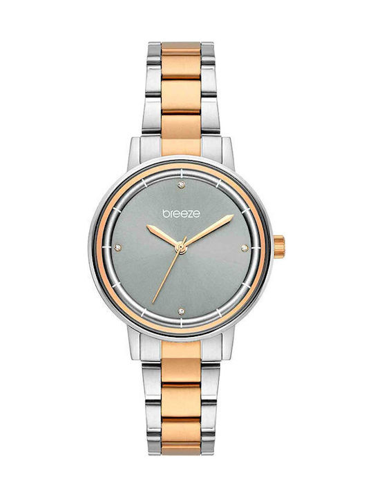 Breeze Mystique Women's Watch with Metal Bracelet