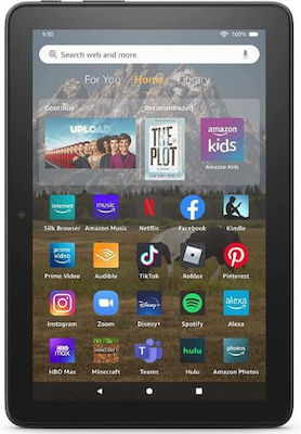 Amazon Fire HD 8 (2022) 8" Tablet cu WiFi (2GB/32GB) Negru