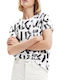 Glasgow Γυναικείο T-shirt Λευκό