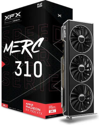 XFX Radeon RX 7900 XTX 24GB GDDR6 Speedster MERC 310 Κάρτα Γραφικών