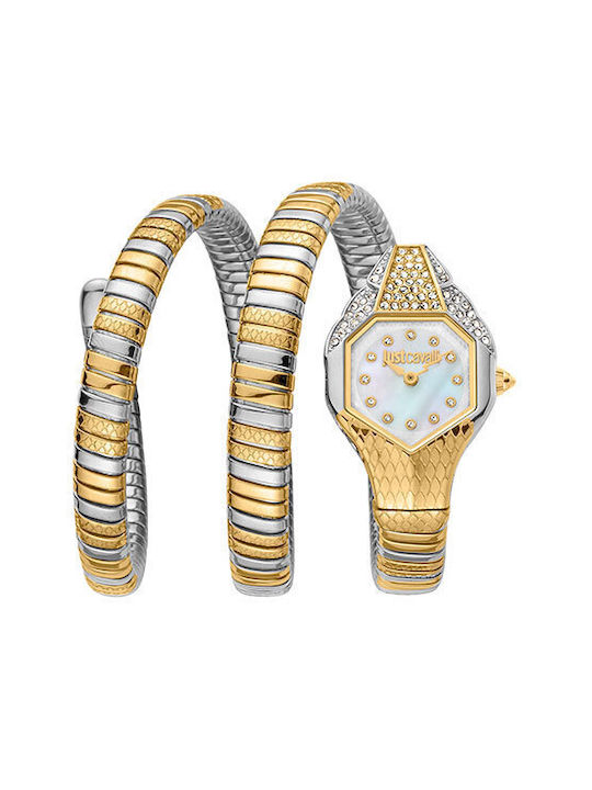 Just Cavalli Women's Watch with Metal Bracelet