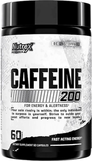 Nutrex Caffeine 200 200мг бързо действие 60 капси