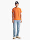 Gant The Original Herren T-Shirt Kurzarm Orange