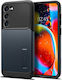 Spigen Slim Armor MagFit Back Cover Plastic / Silicon 2mm ardezie metalică (Galaxy S23+)