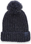 Outhorn Pom Pom Beanie Beanie Knitted in Blue c...