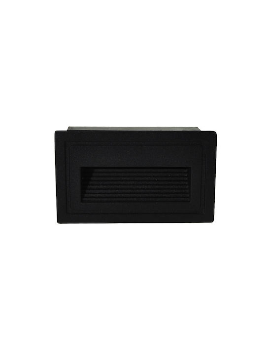 Elmark Wall-Mounted Outdoor Ceiling Light LED IP65 2W with Warm White Light 10.5x60εκ.